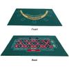 Haiyou Blackjack and Roulette Table Mat, Green Felt Double Sided Casino Gaming Mat, Perfect for Casino Game Night view 2