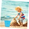 Abaodam 1set Boy Girl Sand Toy Set Lightweight Beach Plaything Shovel and Bucket Kit for Boys and Girls for Sandbox and Outdoor Fun Safe Materials Compact Design view 3