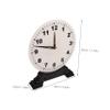 VANZACK Learning Clock Model Creative Teaching Tool for Elementary Education Unique Two Hand Design Engaging Classroom Aid for Cognition and Fun Learning Activities view 2