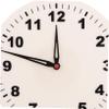 VANZACK Learning Clock Model Creative Teaching Tool for Elementary Education Unique Two Hand Design Engaging Classroom Aid for Cognition and Fun Learning Activities view 3