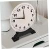 VANZACK Learning Clock Model Creative Teaching Tool for Elementary Education Unique Two Hand Design Engaging Classroom Aid for Cognition and Fun Learning Activities view 4
