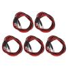 4 LED RC Car Light, Stable Power 2 White 2 Red 5mm LED Lighting Kit for RC Enthusiasts Racing Off-Road Hobbies view 1