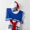 Girls Classic Stay Puft Costume Dress Birthday Party Pageant Tutu Dress with hat 7 Years White view 3