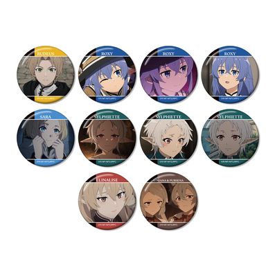 Anime "Unemployed Tensei II ~ Go to Another World" Trading Scene Badge Box of 10
