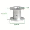 Aluminum 25T Servo Winch Wheel Drum Compatible with 1/10 RC Rock Crawlers and Buggies view 3