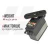 #US D954SW High Torque Steel Gear HRC36954 Servos view 2