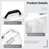 14-Piece Trading Card Case Set with 1 Large and 13 Small Card Boxes, Convenient and Organizer for Sports Cards, Game Cards, and More view 3