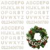 108 Wooden Letters and Numbers for Crafting, 4-Inch A-Z Alphabet and 0-9 Numbers for DIY Home Projects and Events view 1