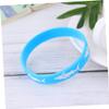 CHICAMPERA 25pcs Silicone Wristbands Accessories for Boys and Girls and Teens for Festivals Birthdays and Carnivals Random Colors view 4