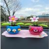 Solar Dancing Flower Car Dashboard Decorations - Funny Solar Powered Dancing Flower Pot Car Ornaments Flower Swinging for Car Decor Funny Fashion Solar Power Kits view 4