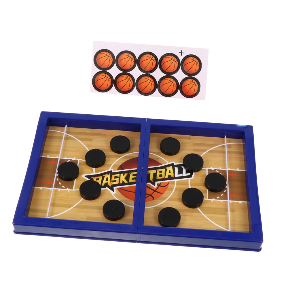 Toddmomy Winner Board Tabletop Games Catapult Chess Youth Basketball Game for Boys and Girls Fast Sling Puck