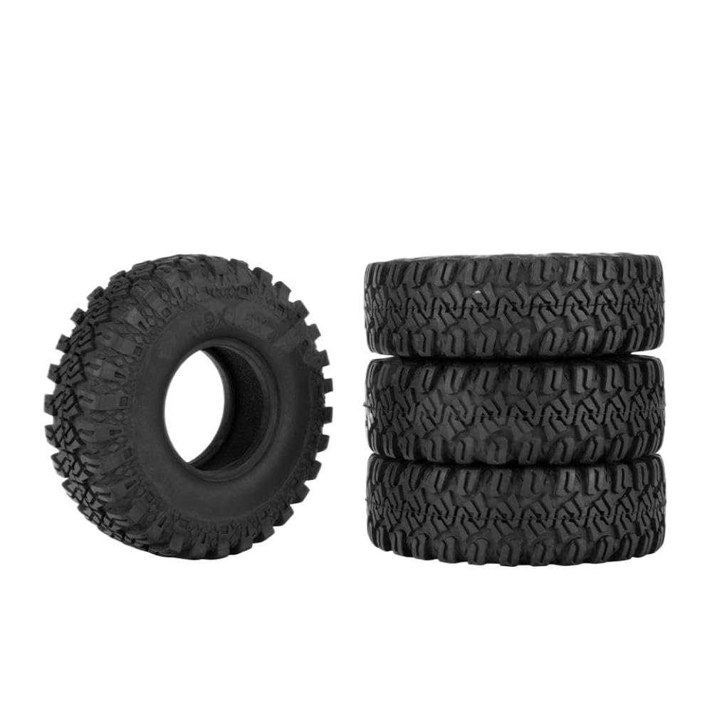1.9 Inch RC Rock Crawler Tires Compatible with 1/10 Scale D110 II III TRX-6 Vehicles 110-125mm Size(TN1020-4PCS)