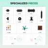 1800Pcs Building Bricks, Classic Bulk Small Blocks, Classic Building Bricks Set Basic Building Blocks(Blue Green White) view 3