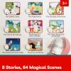 TOP BRIGHT Story Projector for Kids, Audio Books with 8 Stories and Music, Bedtime Story Telling Toys with Night Light, Christmas Easter Birthday Gifts for Kids, Toddler Toys for 3 Year Old Girl Boy view 2