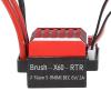 RiToEasysports RC Car Brushed Motor ESC 360A TwoWay Brake Climbing Drag Brake for 1/10 RC Car, Black Metal, Universal for SCX10 (29T) view 2
