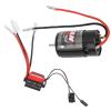 RiToEasysports RC Car Brushed Motor ESC 360A TwoWay Brake Climbing Drag Brake for 1/10 RC Car, Black Metal, Universal for SCX10 (29T) view 3