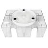 ICRPSTU Rotating Card Tray Convenient Playing Card Holder Clear Organizer (Put 6 Poker) view 4