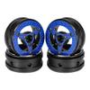 1.9 Inch Carbon Fiber Delrin Wheel Rims Compatible with 1/10 RC Crawler Builds Compatible with TGH Dlux Gspeed V4 UGRC Chassis(4PCS D Blue) view 1