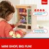 TOP BRIGHT Wooden Vending Machine Play Set, Play Food for KidsPretend Play Toys with Wooden Snack Bars and Drink Cans, Montessori Toys for Boys Girls Capybara Gift Age 3+ (Vending Machine) view 4