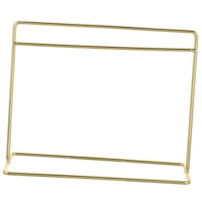Abaodam 1pc Mini Display Rack for Dollhouse Simple Iron Clothes Hanger Miniature Stand for Doll House Practical Storage for Bjd Outfits Design