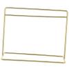 Abaodam 1pc Mini Display Rack for Dollhouse Simple Iron Clothes Hanger Miniature Stand for Doll House Practical Storage for Bjd Outfits Design view 1