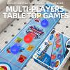 Battle Curling Game - Portable Desktop Ice Curling Competitive Set | Includes 10 Plastic Pie Game Mat | Family Gathering Board Game Sports view 4