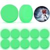 12 Pcs Luminous Hockey Pucks, Self-Lighting Ice Hockey Pucks for Kids and Adults, Great for Outdoor Activities and Parties view 1