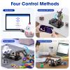 4DOF Robotic Arm Kit for Kids Compatible with Arduino IDE, Programming ESP32 Smart Robot Arm Building Kit STEM Educational Desktop Toy with Joystick and Web App Control for Children Ages 8+ and Adults view 2