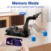 4DOF Robotic Arm Kit for Kids Compatible with Arduino IDE, Programming ESP32 Smart Robot Arm Building Kit STEM Educational Desktop Toy with Joystick and Web App Control for Children Ages 8+ and Adults view 3