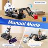 4DOF Robotic Arm Kit for Kids Compatible with Arduino IDE, Programming ESP32 Smart Robot Arm Building Kit STEM Educational Desktop Toy with Joystick and Web App Control for Children Ages 8+ and Adults view 4