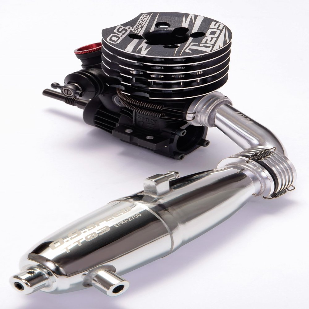 Ogawa Seiki 1F501 O.S.Speed T1205 Combo Set 1/10 Touring Car Engine