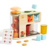 TOP BRIGHT Wooden Drink Dispenser Pretend Play Toys, Play Food Sets for Kids Kitchen with Cups, Juice Inserts, Ice Cubes, Montessori Toys for Boys Girls Capybara Gift Age 3+ view 1