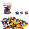 BoardGameSet 10PCS Manticore Meeple Figures | Board Game Pieces Accessories Meeples, Brown view 3