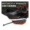 Side Spoiler Fairing for RSV4 RF RR 2015-2020 Motorcycle Side Down Force Spoilers Front Winglet Downforce Fairing Aerodynamic Fixed Wing view 2