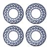 EVTSCAN RC Car Tire Silicone Insert High Strength Enhanced Grip Stability Wheel Tire Insert for 1/10 RC Crawler Car 4Pcs (Dark Blue) view 3