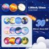 Ecoofor 30 Pack Galaxy Bouncy Balls 32 mm Space Themed Rubber Balls in 30 Styles Bulk Space Party Favors for Kids, Goodie Bag Fillers, Bag Stuffers, Space Toys for Boys and Girls view 2