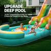 26.3FT Commercial Grade Inflatable Water Silde for Kids Adults, Heavy Duty PVC Adult Water Slides with Big Airtight Water Pool, Adult tWaterslide with 1100W Blower for OutdoorGreen view 2