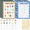 Spanish Bingo Game, 25 Boards for Spanish Vocabulary Bilingual Word Bingo Game Educational Toys for Language Learning - Ages 5 and up (Up to 25 Players) view 1