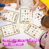 Spanish Bingo Game, 25 Boards for Spanish Vocabulary Bilingual Word Bingo Game Educational Toys for Language Learning - Ages 5 and up (Up to 25 Players) view 4