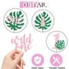 12 Pcs Pink Green Wild One Cupcake Topper Set Glitter 1st Birthday Cupcake Decorations for ungle Theme First Birthday Baby Shower Party Cupcake Decor Supplies view 4