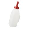 2L Calf Feeding Bottle Thicken Leakproof Silicone Nipple Calf Nursing Feeding Supplies with Handle for Farm Pasture Durable Plastic Design Easy to Hold and Use (Upright Milk Pot) view 2