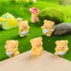 Milk Butter Bear Blinds Boxes Figure Cartoon Children Holiday Desktop Decoration view 2