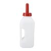 2L Calf Feeding Bottle Thicken Leakproof Silicone Nipple Calf Nursing Feeding Supplies with Handle for Farm Pasture Durable Plastic Design Easy to Hold and Use (Horizontal Milk Pot) view 2
