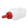 2L Calf Feeding Bottle Thicken Leakproof Silicone Nipple Calf Nursing Feeding Supplies with Handle for Farm Pasture Durable Plastic Design Easy to Hold and Use (Horizontal Milk Pot) view 3