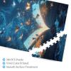 Liorosa Keeper'S Book 500 Pieces Of Adult Wooden Puzzle,Mystical Volume With Celestial Butterflies,Fantasy Gift For Book & Magic Enthusiasts,Exercise Hands-On Skills And Thinking view 3