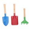 HEMOTON 1 Set Gardening Tools Durable Handle Shovel Rake for Outdoor Planting Encourages Healthy Eating Active Play for Boys view 1