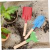 HEMOTON 1 Set Gardening Tools Durable Handle Shovel Rake for Outdoor Planting Encourages Healthy Eating Active Play for Boys view 3