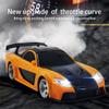 Actualia 1/43 Scale Mini RC Drift Car, 2.4G Full Proportional Electric Racing Drift Car Model with Lights, 15KM/H Speed Remote Control Vehicle Toy Gift for Hobbyists & Adult view 3