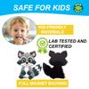 Fridge Magnets for Kids Forest Animals - Large Cute Rubber Animal Magnets for Fridge Whiteboard - Refrigerator Magnets for Toddlers - Magnetic Educational Activities - Toddler Magnet Toys view 2