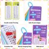 30PCS Reusable Multiplication Flash Cards&Division Flash Cards with 4 Dry Erase Pens 2 Rings,Math Flashcards for 1st to 3rd Grades,Math Games for Classroom and Home view 3